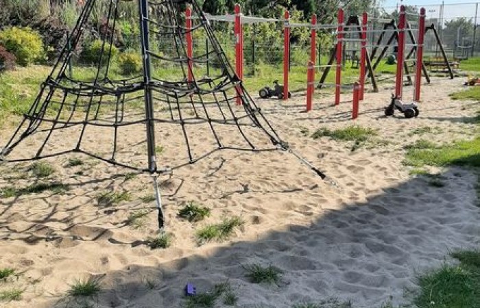 posprzątany plac zabaw dla dzieci